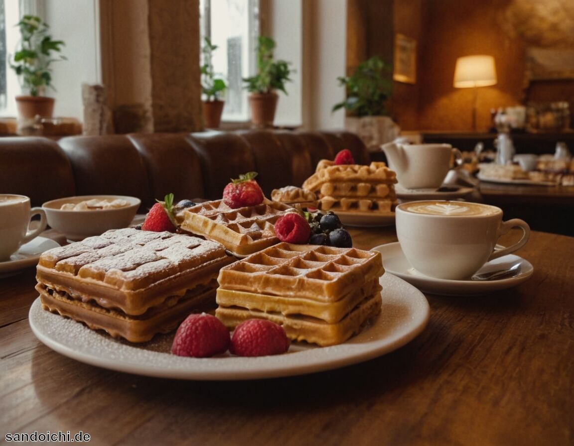 Café Mosaic - Frühstück bis 18 Uhr, Brunch, Kaffee, Kuchen, Waffel & Eis - Die schönsten Cafés in Hamburg – Genuss in gemütlicher Atmosphäre