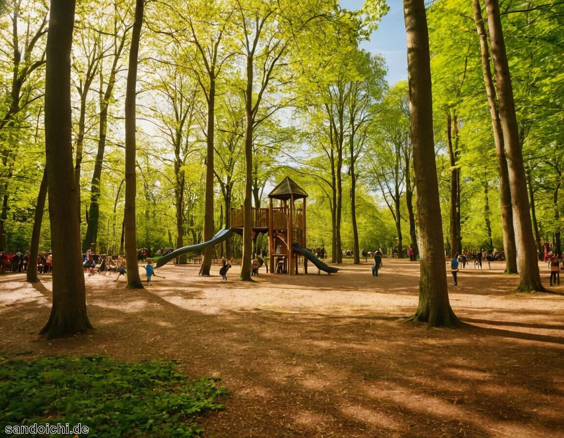 Waldspielplatz im Stadtpark - Die schönsten Spielplätze in Hamburg