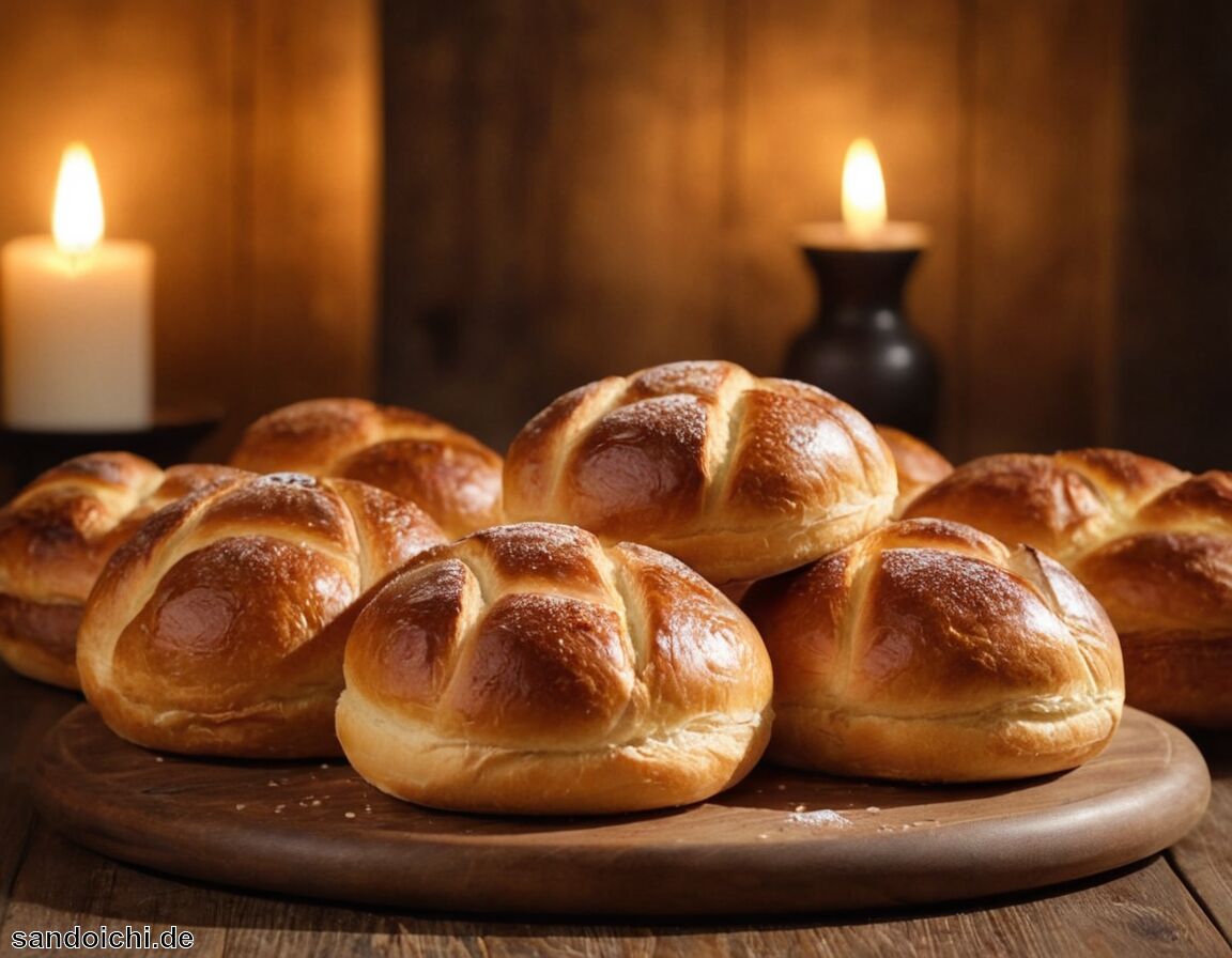 Franzbrötchen als süßes Gebäck - Typische Gerichte der Hansestadt Hamburg